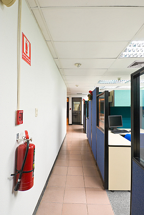 Providing fire services for commercial offices, shopping centres, retail outlets, hospitals and health care facilities